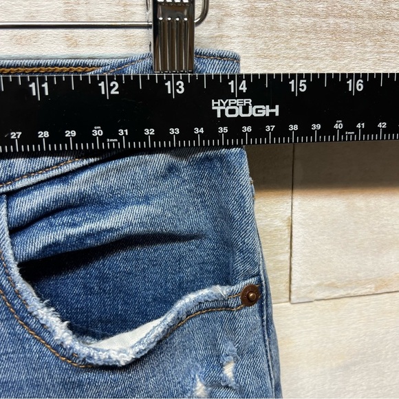 Abercrombie & Fitch Ankle Straight Ultra High Rise Jeans Size 28/6‎ Stretch - Picture 11 of 13